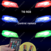 Par cocuyos t10 RGB - Imagen 4
