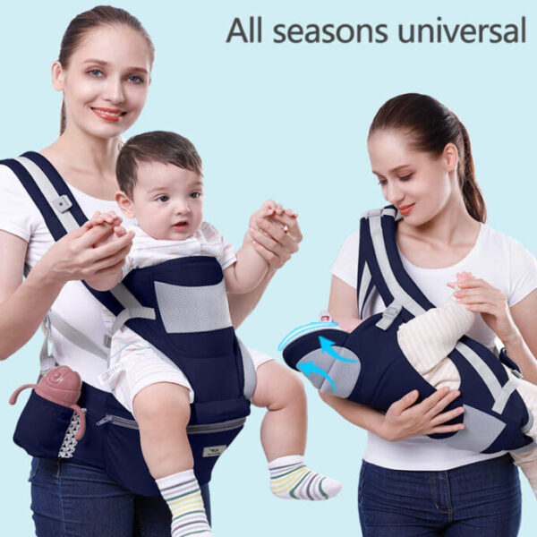 Canguro Para Bebé 3 En 1 Cargador Ajustable Ergonómico