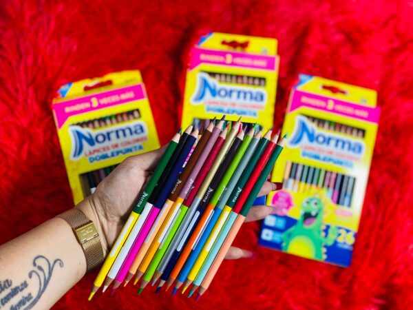combo colores norma doble punta x3 cajas