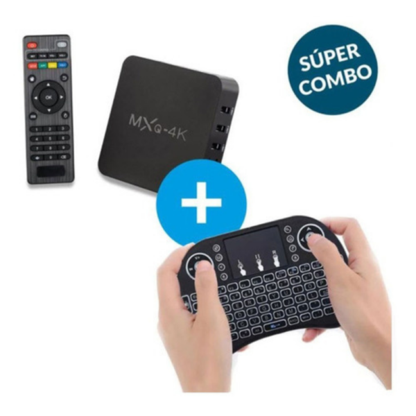 Combo Tv Box 4k 1gb Ram-8gb + Mini Teclado Inalámbrico - Imagen 2