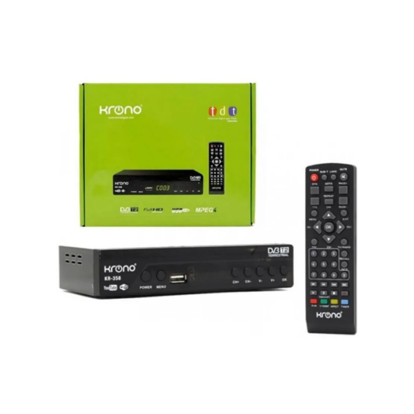 Decodificador Tdt Receptor Tv Digital Hdmi Antena Full Hd