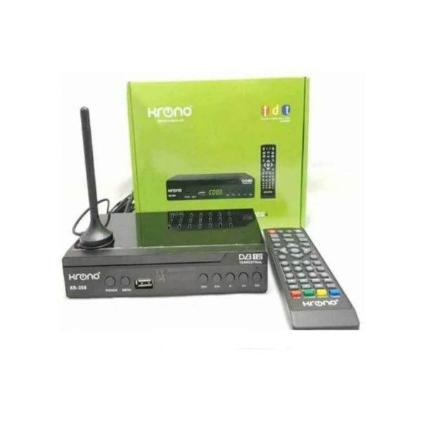 Decodificador Tdt Receptor Tv Digital Hdmi Antena Full Hd - Imagen 3