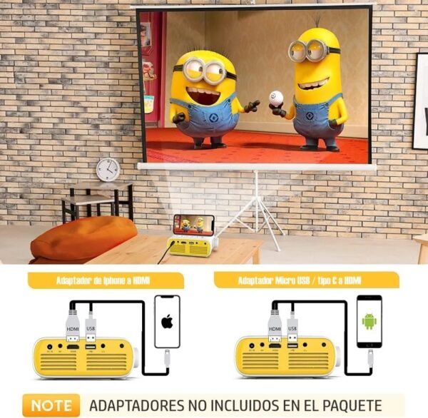 DUPLICADOR DE IMAGEN DESDE TU CELULAR AL TV - CABLE - Imagen 2