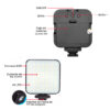 Kit Estabilizador Trípode Soporte Celular Luz Led Micrófono Vlog Video AY49 - Imagen 9
