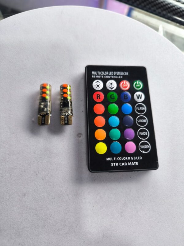 Par cocuyos t10 RGB - Imagen 3