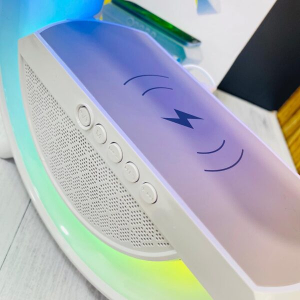 PARLANTE CON CARGADOR MAGNETICO Y LAMPARA DE MESA RGB - Imagen 5