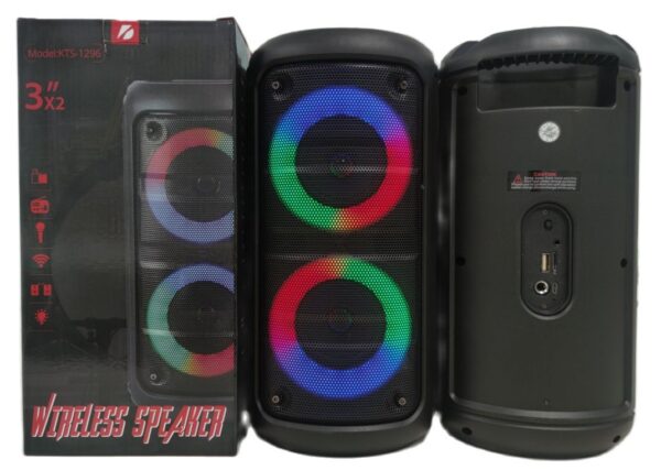 Parlante, Luz Led, Recargable - Imagen 3