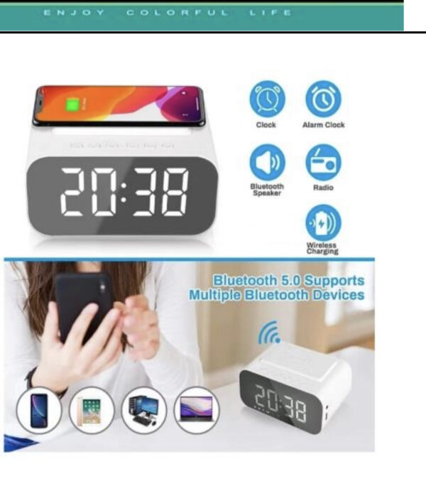 Radio reloj digital Bluetooth - Imagen 2