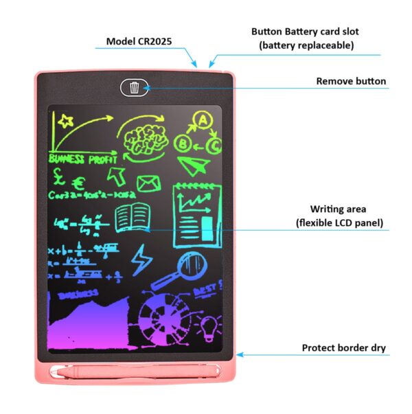 Tablero De Dibujo Mágico Lcd Para Niños 12 Pulgadas - Imagen 3