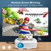 Videobeam Proyector EVICIV Wifi HD 5000 Lúmenes + MALETIN - Imagen 9